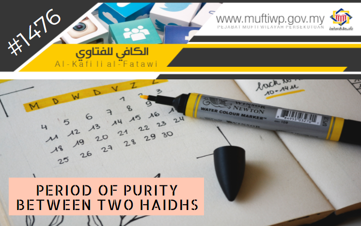 Pejabat Mufti Wilayah Persekutuan Al Kafi 1476 Period Of Purity Between Two Haidhs